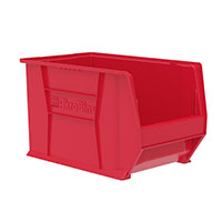 AkroBins® 20 Inch (in) Outside Length (L), 12-3/8 Inch (in) Outside Width (W), and 12 Inch (in) Outside Height (H) Super-Size Industry-Leading Large-Capacity Stacking Bin