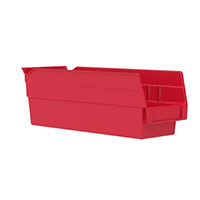 11-5/8 Inch (in) Outside Length (L) and 4-1/8 Inch (in) Outside Width (W) Shelf Bin