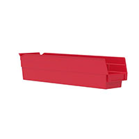 17-7/8 Inch (in) Outside Length (L) and 4-1/8 Inch (in) Outside Width (W) Shelf Bin