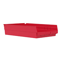 17-7/8 Inch (in) Outside Length (L) and 11-1/8 Inch (in) Outside Width (W) Shelf Bin