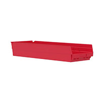23-5/8 Inch (in) Outside Length (L) and 8-3/8 Inch (in) Outside Width (W) Shelf Bin