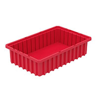 Akro-Grid 16-1/2 Inch (in) Outside Length (L), 10-7/8 Inch (in) Outside Width (W), and 4 Inch (in) Outside Height (H) Dividable Container - 3