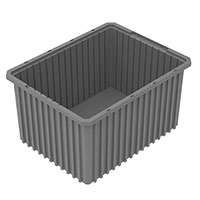 Akro-Grid 22-1/2 Inch (in) Outside Length (L), 17-1/2 Inch (in) Outside Width (W), and 12 Inch (in) Outside Height (H) Dividable Container - 2