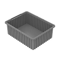 Akro-Grid 22-3/8 Inch (in) Outside Length (L), 17-3/8 Inch (in) Outside Width (W), and 8 Inch (in) Outside Height (H) Dividable Container - 2