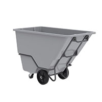 33 Inch (in) Width, 68 Inch (in) Depth, and 42 Inch (in) Height Super-Heavy-Duty Akro-Tilt Truck with Fork Channels