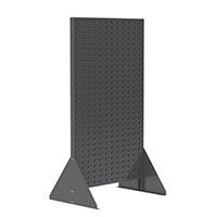 AkroBins® 36-3/16 Inch (in) Length (L) and 66-3/8 Inch (in) Width (W) Double-Sided Rivet Floor Rack