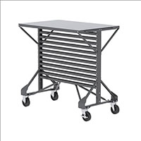 38-1/2 Inch (in) Length (L) Bin Cart