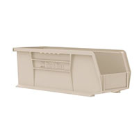 AkroBins® 14-3/4 Inch (in) Outside Length (L) and 5-1/2 Inch (in) Outside Width (W) Industry-Leading Hanging and Stacking Bin - 4