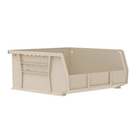 AkroBins® 10-7/8 Inch (in) Outside Length (L) and 11 Inch (in) Outside Width (W) Industry-Leading Hanging and Stacking Bin - 4