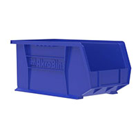 AkroBins® 14-3/4 Inch (in) Outside Length (L) and 8-1/4 Inch (in) Outside Width (W) Industry-Leading Hanging and Stacking Bin - 3