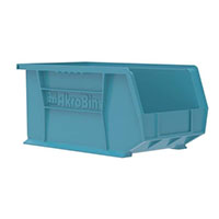 AkroBins® 14-3/4 Inch (in) Outside Length (L) and 8-1/4 Inch (in) Outside Width (W) Industry-Leading Hanging and Stacking Bin - 7