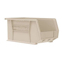 AkroBins® 14-3/4 Inch (in) Outside Length (L) and 8-1/4 Inch (in) Outside Width (W) Industry-Leading Hanging and Stacking Bin - 4