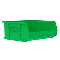 AkroBins® 14-3/4 Inch (in) Outside Length (L) and 16-1/2 Inch (in) Outside Width (W) Industry-Leading Hanging and Stacking Bin - 5