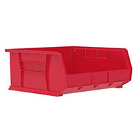 AkroBins® 14-3/4 Inch (in) Outside Length (L) and 16-1/2 Inch (in) Outside Width (W) Industry-Leading Hanging and Stacking Bin
