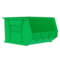 AkroBins® 18 Inch (in) Outside Length (L) and 16-1/2 Inch (in) Outside Width (W) Industry-Leading Hanging and Stacking Bin - 5