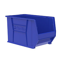 AkroBins® 20 Inch (in) Outside Length (L), 12-3/8 Inch (in) Outside Width (W), and 12 Inch (in) Outside Height (H) Super-Size Industry-Leading Large-Capacity Stacking Bin - 3