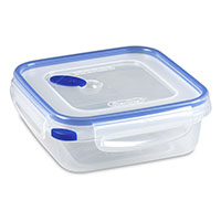 Ultra-Seal™ 4.0 Cup/0.9 Liter Square Food Storage Container