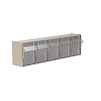TiltView® 5-Bin Storage Bin