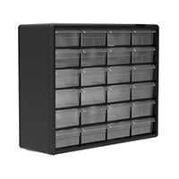 24-Drawer Plastic Storage Cabinet