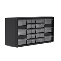 26-Drawer Plastic Storage Cabinet