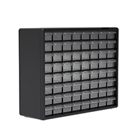 64-Drawer Plastic Storage Cabinet