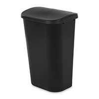 <!--11.3 Gallon/43 Liter LiftTop Wastebasket (Black)-->