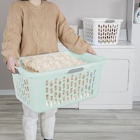 2 Bushel/71 Liter Laundry Basket (12029M06) - 7