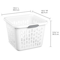 1.5 Bushel/53 Liter Laundry Basket (12048006) - 2