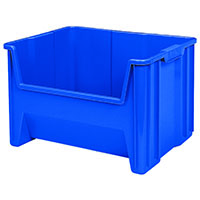15-1/4 Inch (in) Outside Length (L) and 19-7/8 Inch (in) Outside Width (W) Stak-N-Store Bin