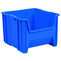 17-1/2 Inch (in) Outside Length (L) and 16-1/2 Inch (in) Outside Width (W) Stak-N-Store Bin