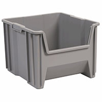 17-1/2 Inch (in) Outside Length (L) and 16-1/2 Inch (in) Outside Width (W) Stak-N-Store Bin - 3
