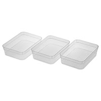 Set of 3 Large Storage Trays Set of 3 Large Storage Trays