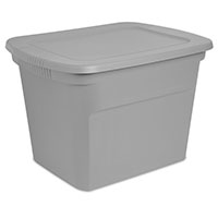 18 Gallon/68 Liter Tote (Gray) 18 Gallon/68 Liter Tote (Gray)