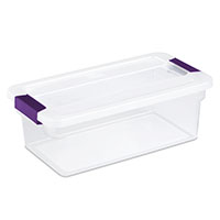 6 Quart/5.7 Liter ClearView™ Latch Box 6 Quart/5.7 Liter ClearView™ Latch Box