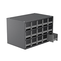 19 Series 3-3/16 Inch (in) Drawer Width (W) and 3-1/16 Inch (in) Drawer Height (H) Steel Storage Cabinet