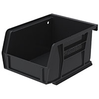 AkroBins® 5-3/8 Inch (in) Outside Length (L) and 4-1/8 Inch (in) Outside Width (W) Industry-Leading Hanging and Stacking Bin - 7