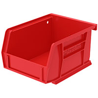 AkroBins® 5-3/8 Inch (in) Outside Length (L) and 4-1/8 Inch (in) Outside Width (W) Industry-Leading Hanging and Stacking Bin AkroBins® 5-3/8 Inch (in) Outside Length (L) and 4-1/8 Inch (in) Outside Width (W) Industry-Leading Hanging and Stacking Bin