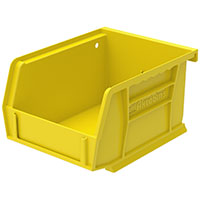 AkroBins® 5-3/8 Inch (in) Outside Length (L) and 4-1/8 Inch (in) Outside Width (W) Industry-Leading Hanging and Stacking Bin - 2