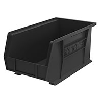 AkroBins® 14-3/4 Inch (in) Outside Length (L) and 8-1/4 Inch (in) Outside Width (W) Electrostatic Dissipative (ESD) Container
