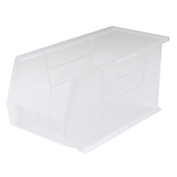 AkroBins® 18 Inch (in) Outside Length (L) and 8-1/4 Inch (in) Outside Width (W) Industry-Leading Hanging and Stacking Bin - 6