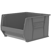 AkroBins® 20 Inch (in) Outside Length (L), 18-3/8 Inch (in) Outside Width (W), and 12 Inch (in) Outside Height (H) Super-Size Industry-Leading Large-Capacity Stacking Bin - 4