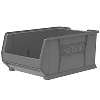 AkroBins® 23-7/8 Inch (in) Outside Length (L), 16-1/2 Inch (in) Outside Width (W), and 11 Inch (in) Outside Height (H) Super-Size Industry-Leading Large-Capacity Stacking Bin - 4