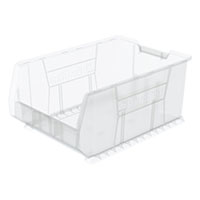 AkroBins® 23-7/8 Inch (in) Outside Length (L), 16-1/2 Inch (in) Outside Width (W), and 11 Inch (in) Outside Height (H) Super-Size Industry-Leading Large-Capacity Stacking Bin - 5