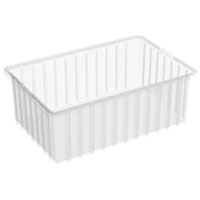 Akro-Grid 16-1/2 Inch (in) Outside Length (L), 10-7/8 Inch (in) Outside Width (W), and 6 Inch (in) Outside Height (H) Dividable Container - 4