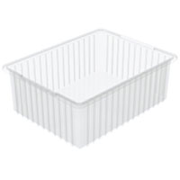 Akro-Grid 22-3/8 Inch (in) Outside Length (L), 17-3/8 Inch (in) Outside Width (W), and 8 Inch (in) Outside Height (H) Dividable Container - 4