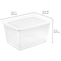 58 Quart/55 Liter Storage Box - 2