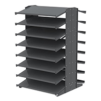 18 Inch (in) Depth Double-Sided Pick Rack