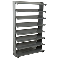 12 Inch (in) Depth Single-Sided Pick Rack