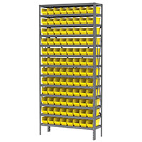 12 Inch (in) Shelf Depth Super-Size AkroBin Steel Shelving with 30120 Bins - 4