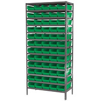 18 Inch (in) Shelf Depth Super-Size AkroBin Steel Shelving with 30138 Bins - 3